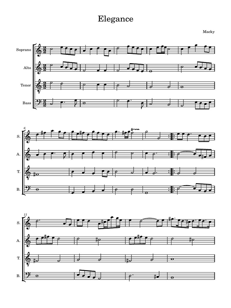 Vocal Range Chart for Singers | PDF | Choral Music | Choral Compositions