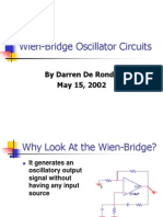 Wein Bridge Oscillators Presentation-Darren