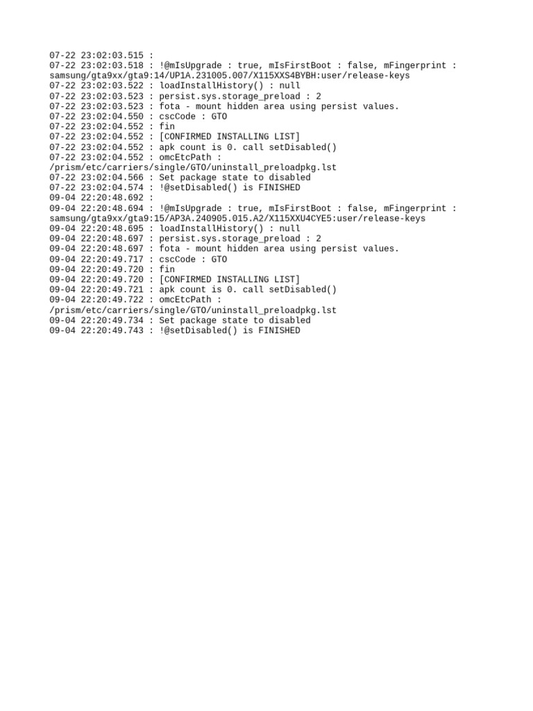 Preload Installer | PDF