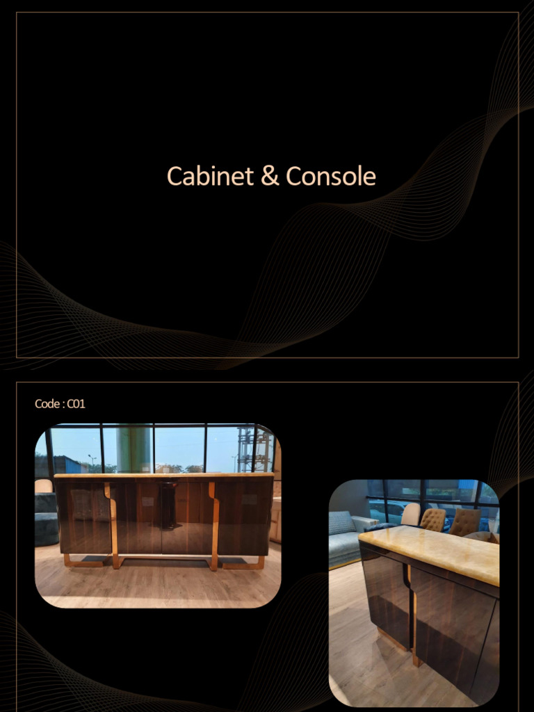 Cabinet & Console Codes List | PDF