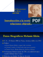 Melanie Klein Exploracion Del Inconsciente