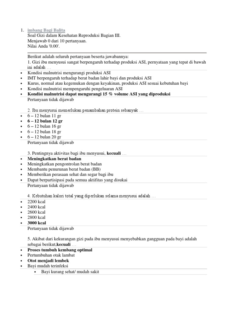 Contoh Soal Dan Jawaban Kesehatan Reproduksi Belajar Jawaban
