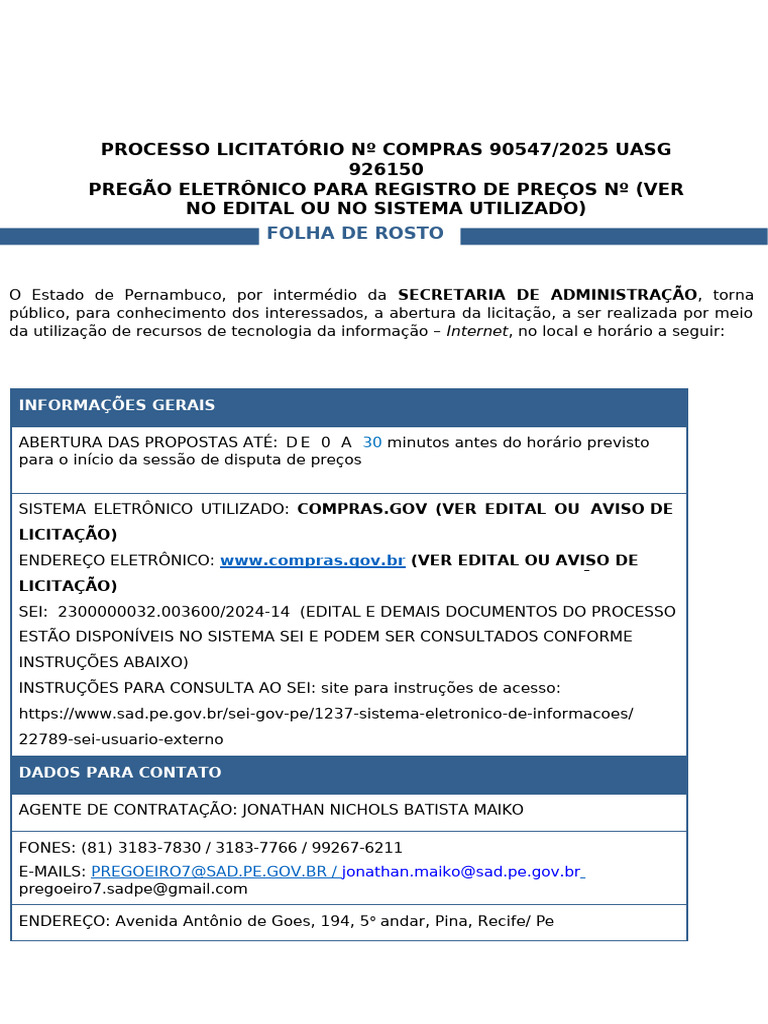 Preg o Eletr nico PE 90547 2025 PDF