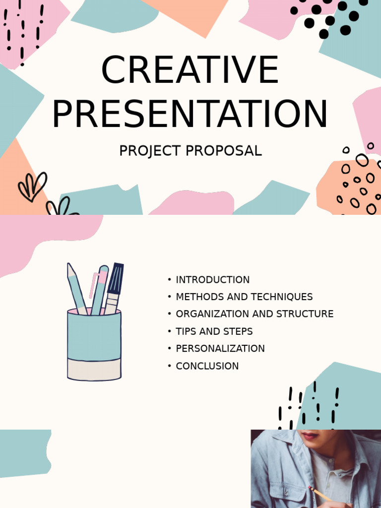 Pastel Organic Creative Artistic Design Project Slides Presentation | PDF