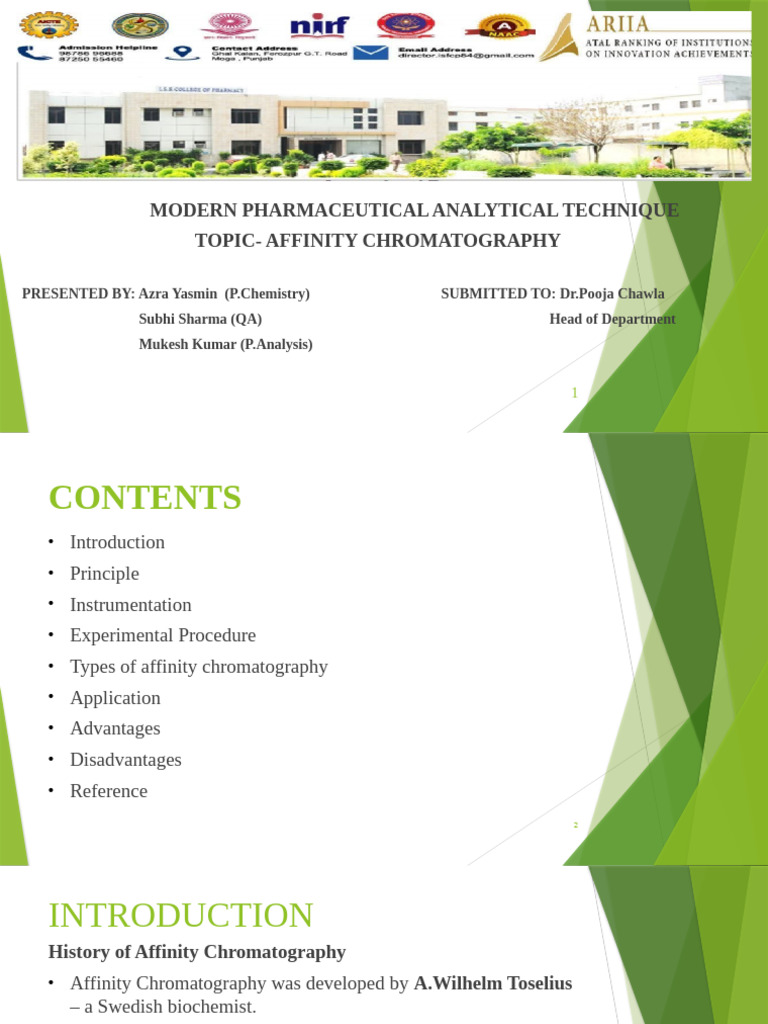 Affinity Chromatography Techniques Explained | PDF | Chromatography ...