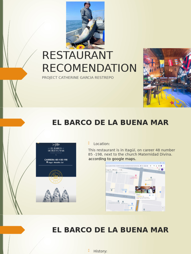 RESTAURANT RECOMENDATION | PDF