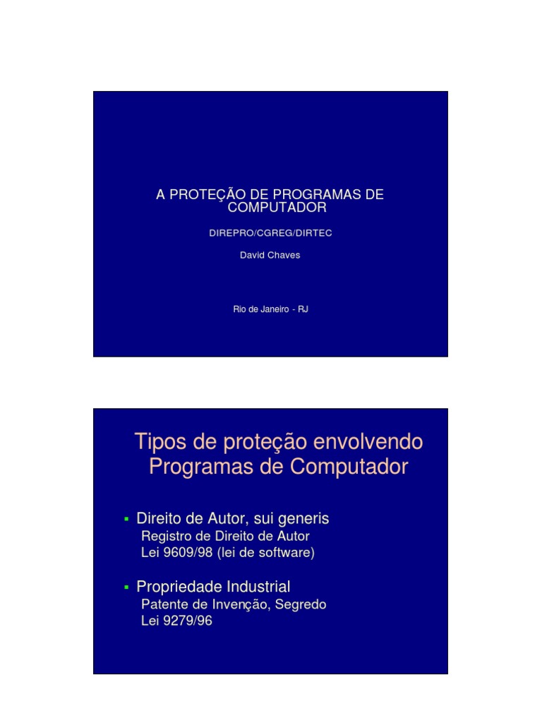 Software David | PDF | Computadores