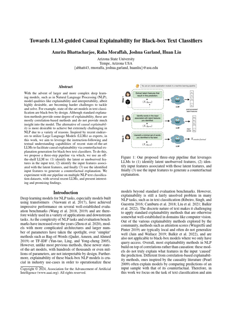 LLM-Driven Causal Explainability in NLP | PDF | Causality | Cognitive ...