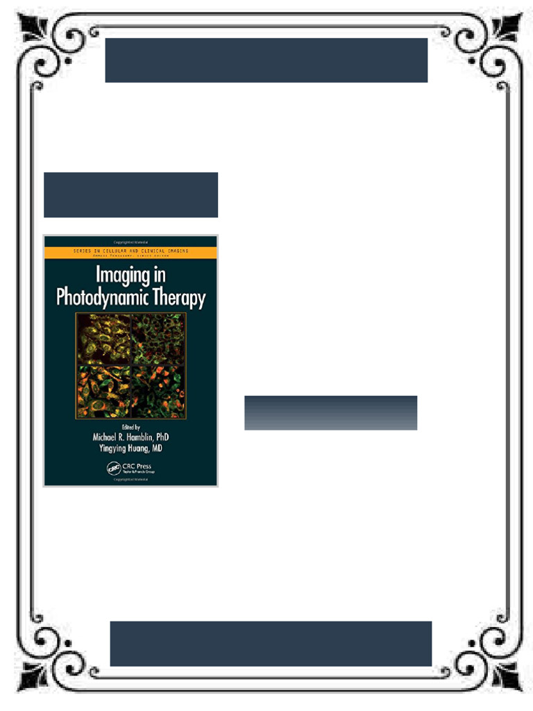 Imaging in Photodynamic Therapy 1st Edition Michael R. Hamblin Download ...