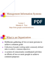 Management Information Systems: Sikandar S. Toor