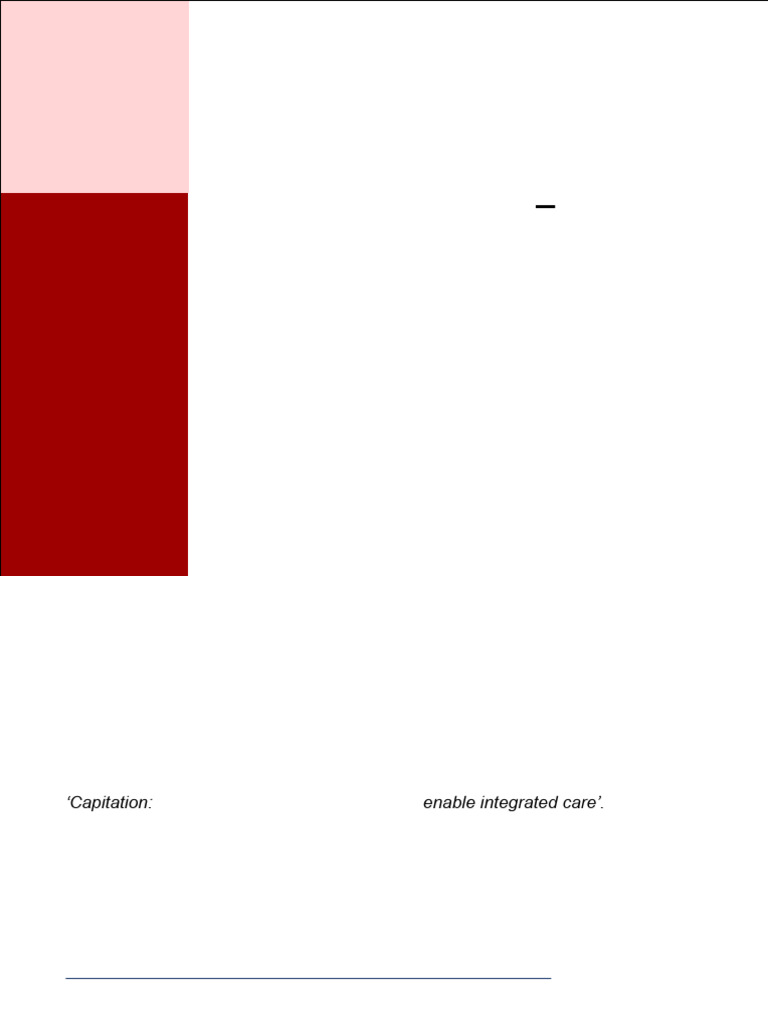 Capitation Payment - International Examples | PDF | Medicare (United ...