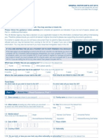 Uk Visit Visa Form