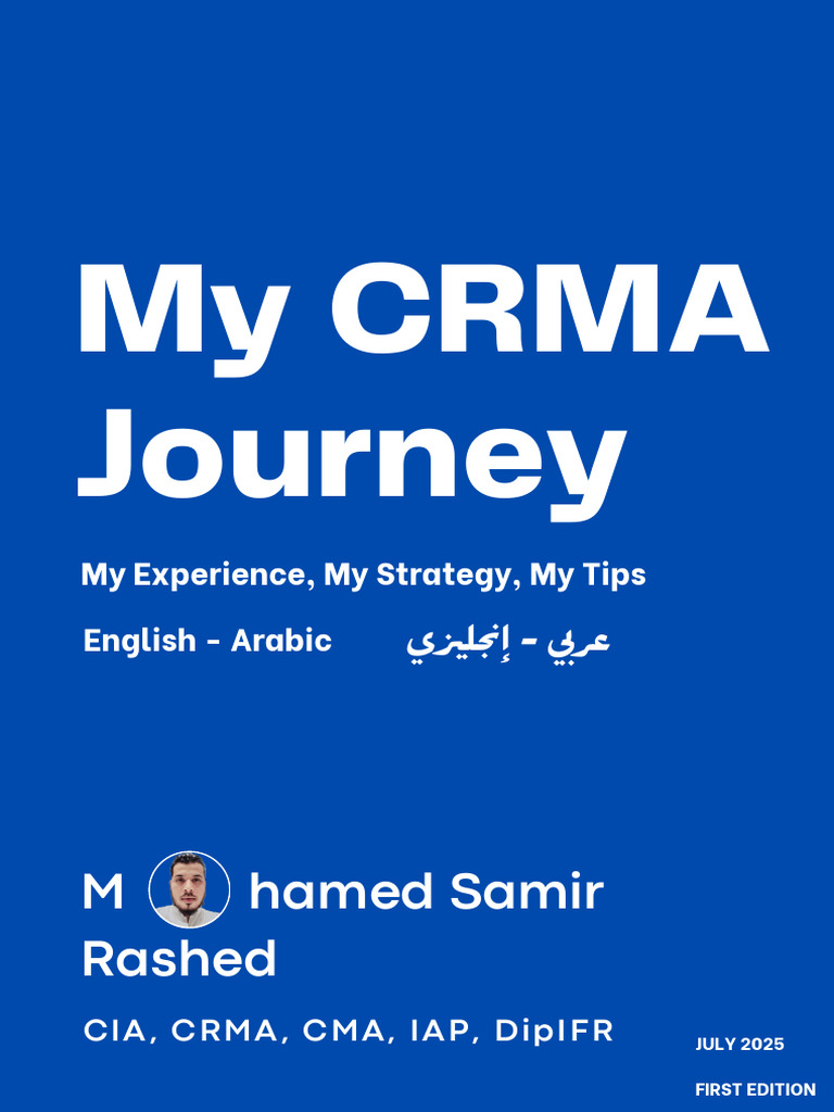 CRMA Exam Guide: Tips & Strategies | PDF | Risk | Financial Services