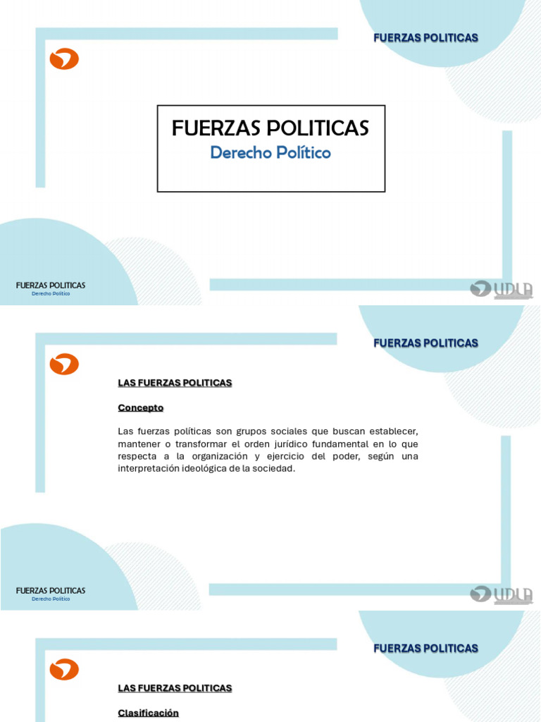 Fuerzas Políticas y su Impacto Social | PDF | Opinión pública | Gobierno