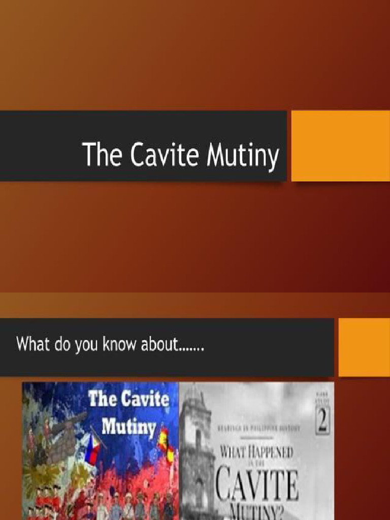 Cavite Mutiny | PDF