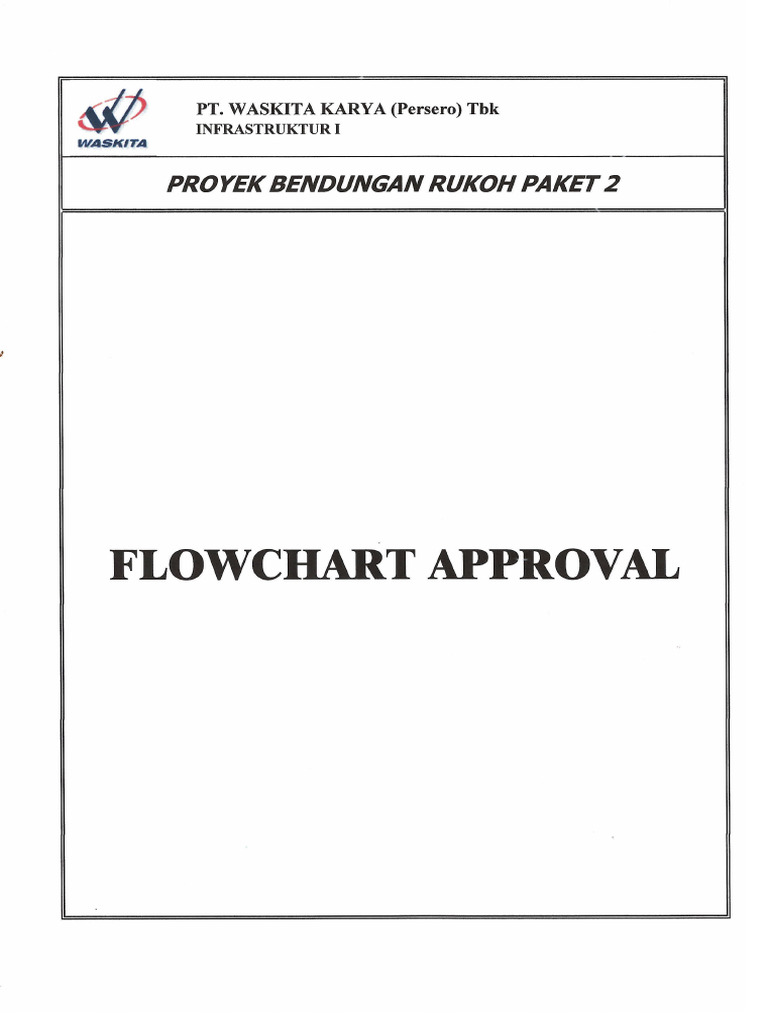 A3 Flow Chart Approval | PDF
