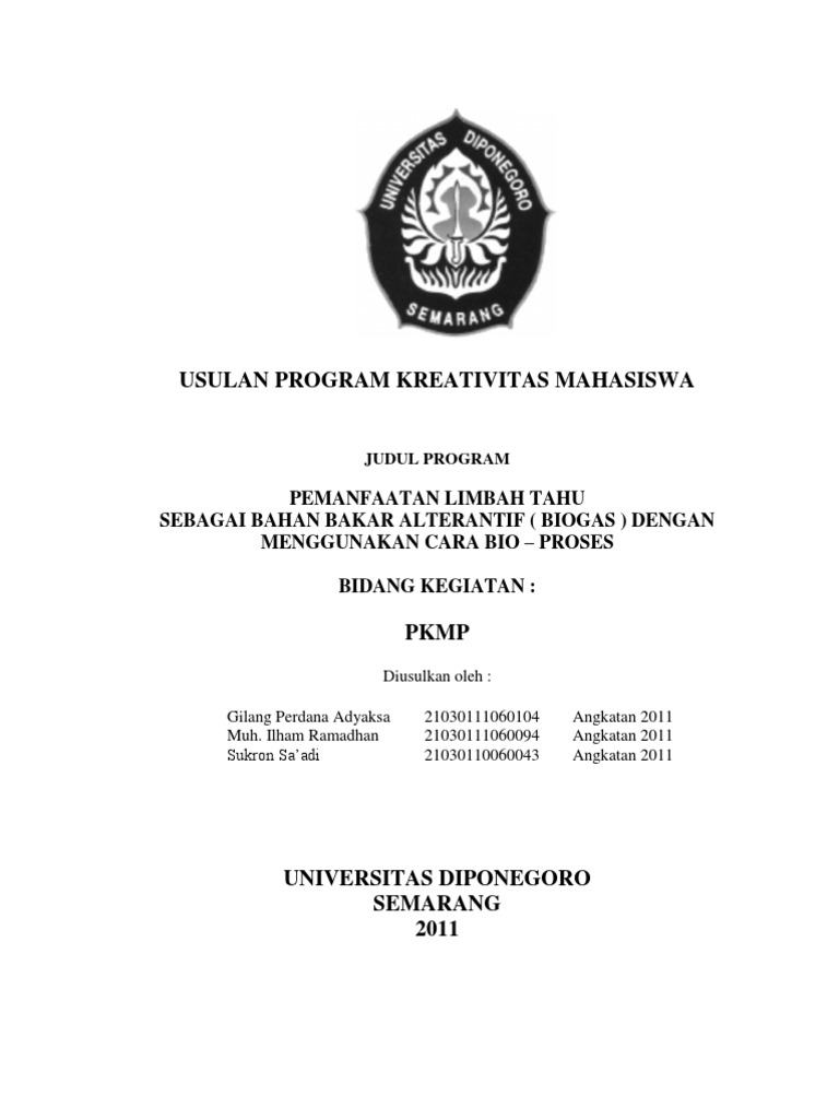 PKM Kelompok | PDF | Sains & Matematika