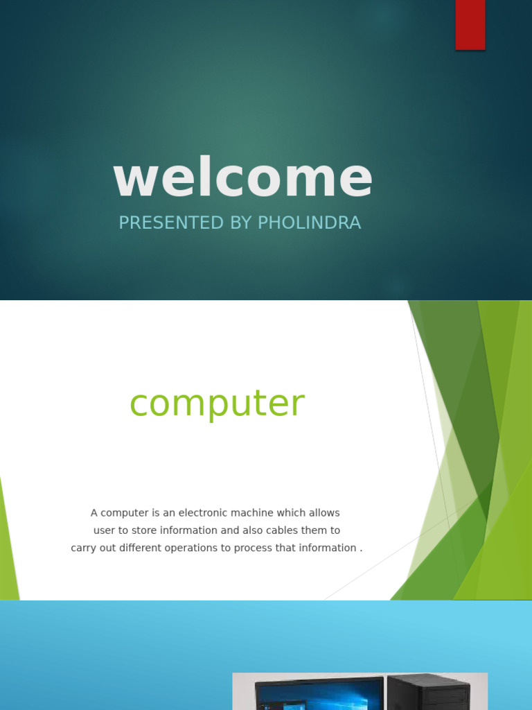 Understanding Computer Basics: Hardware, Software, and Booting | PDF