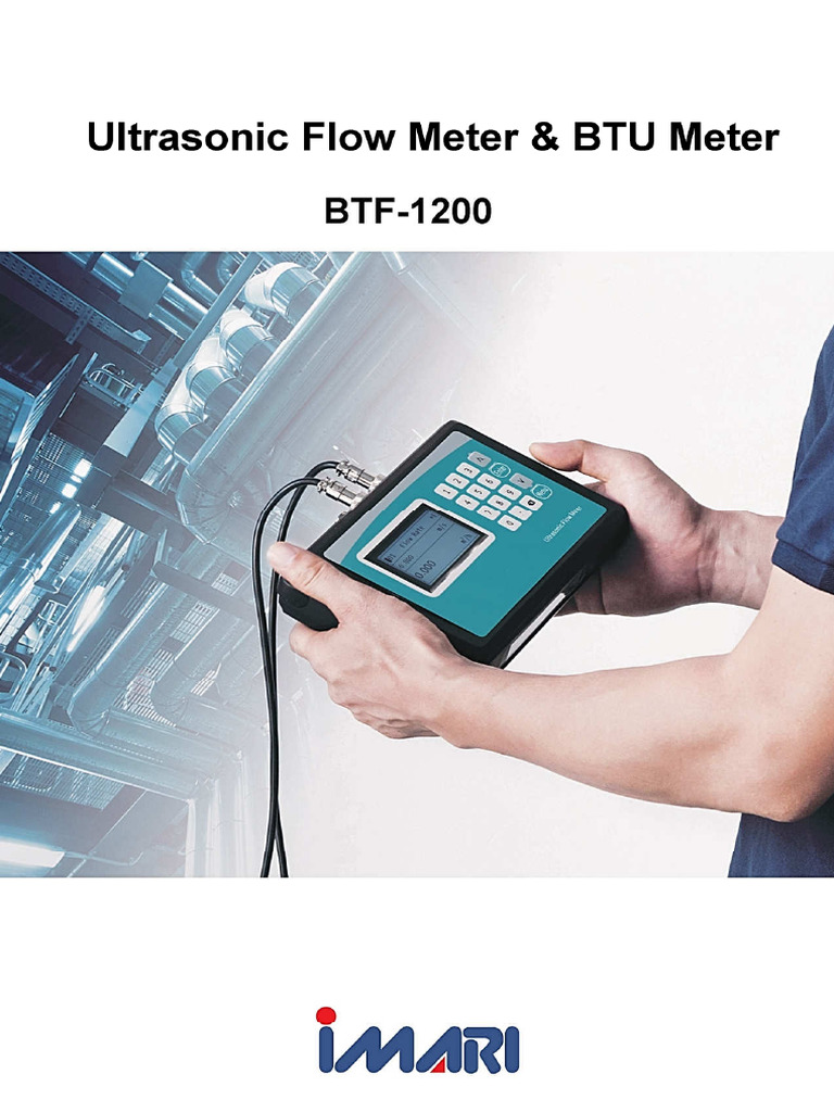 BTF-1200 - Ultrasonic Flow Meter-BTU Meter (Datasheet En) | PDF
