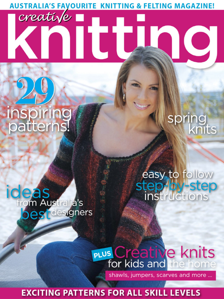 Creative Knitting Patterns Guide | PDF | Knitting | Basic Knitted Fabrics