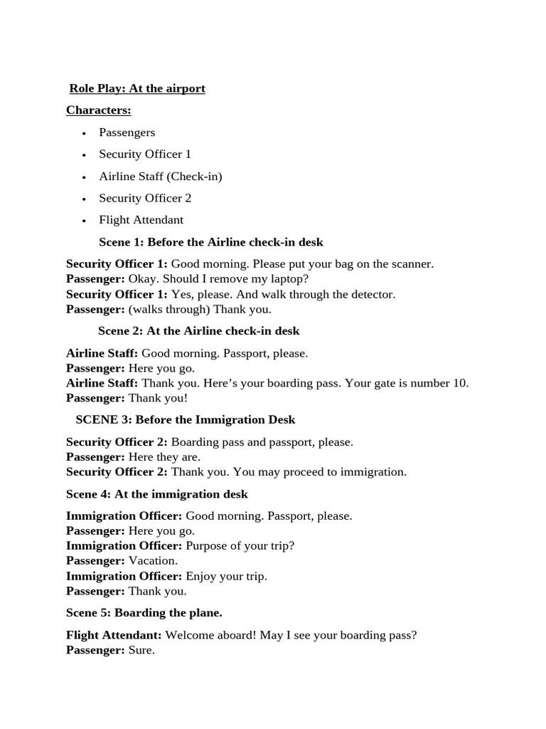 Role Play | PDF
