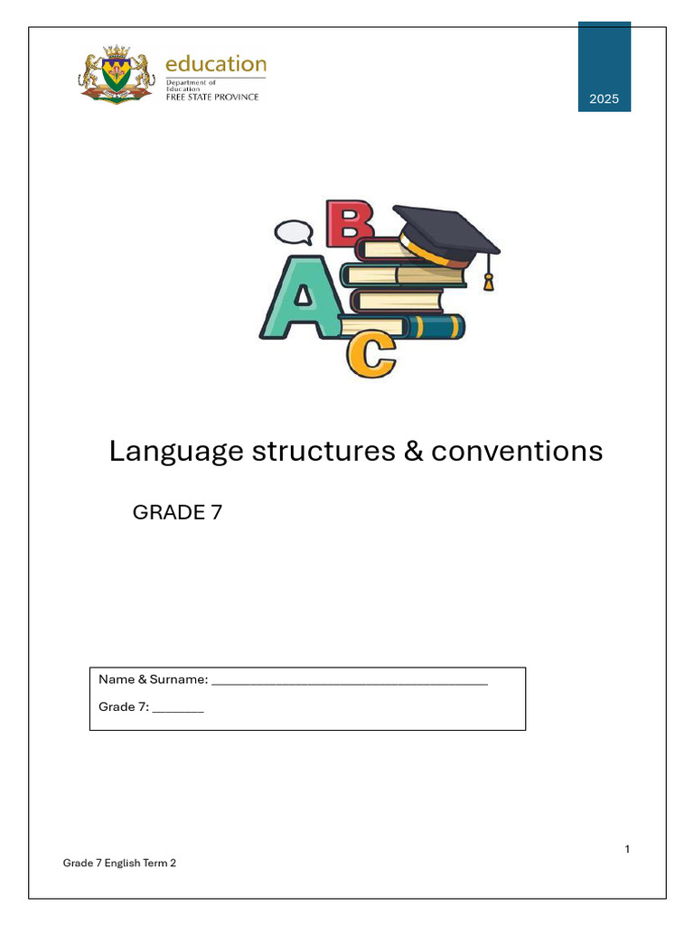 Grade 7 English Grammar Revision Guide | PDF | Grammatical Gender | Adverb