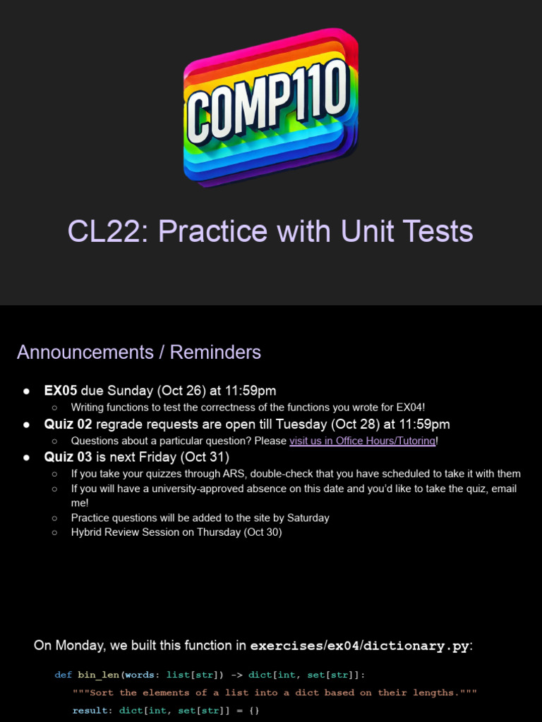 Unit Testing Practice Guide | PDF | Unit Testing | Computer Engineering