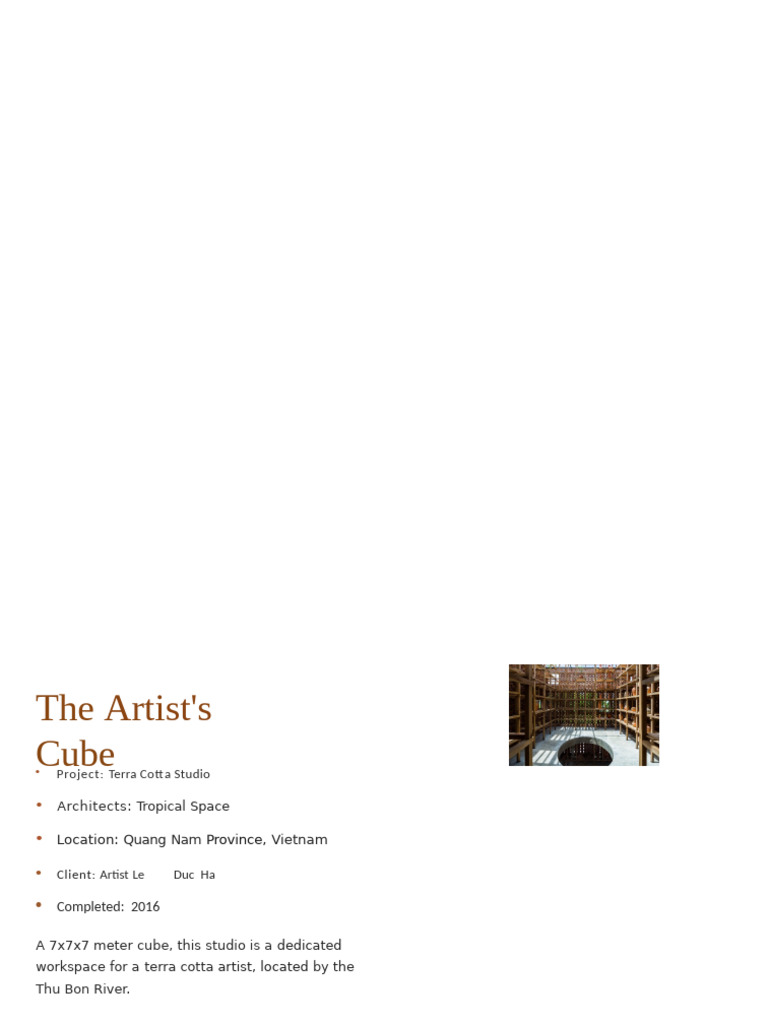 Terra Cotta Studio: Modern Vietnamese Design | PDF | Brick | Building ...