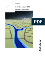 AutoCAD Civil3D 2012 Storm Sanitary Analysis Technical Capabilities