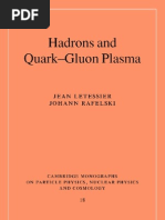 Download Hadrons and Quark Gluon Plasma Letessier J CUP 2002 by Giovanni Luca Guardo SN95065230 doc pdf
