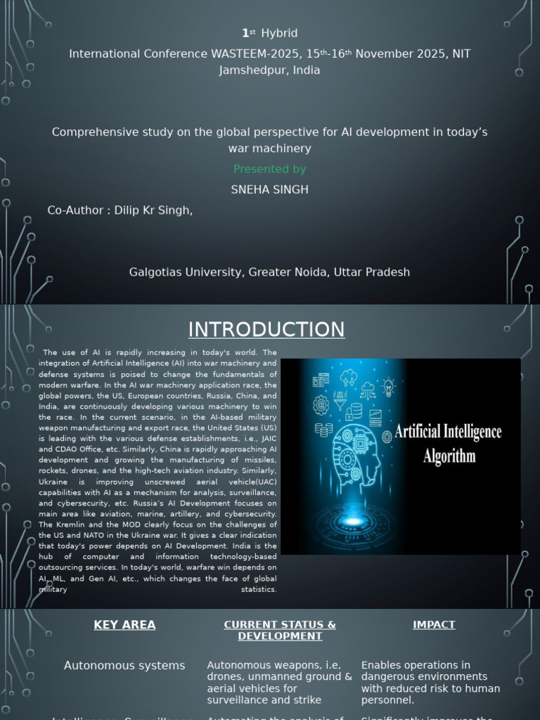 Comprehensive Study On The Global Perspective For AI | PDF | Artificial ...