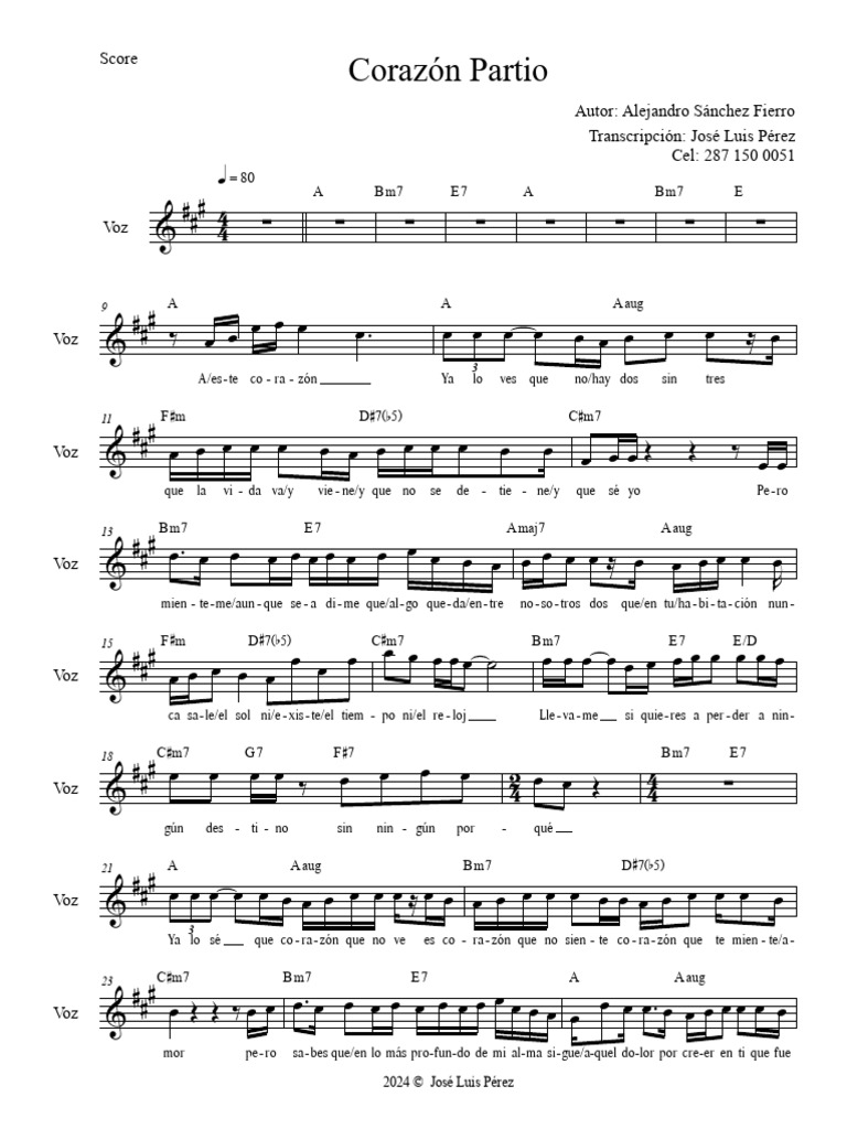 Corazón Partio (Con Cifrado) | PDF