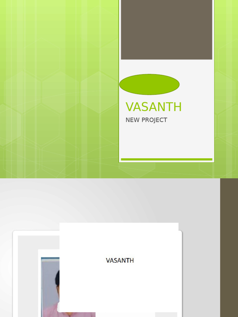 VASANTH | PDF