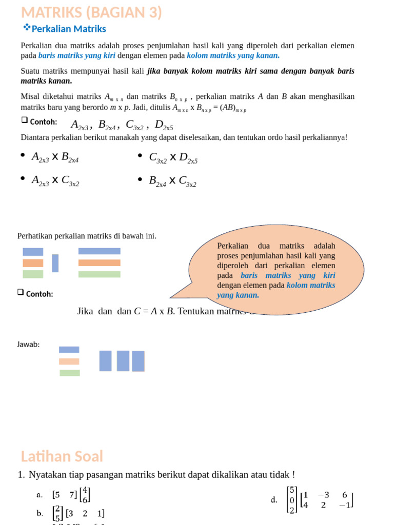 MATRIKS BAGIAN 3 | PDF