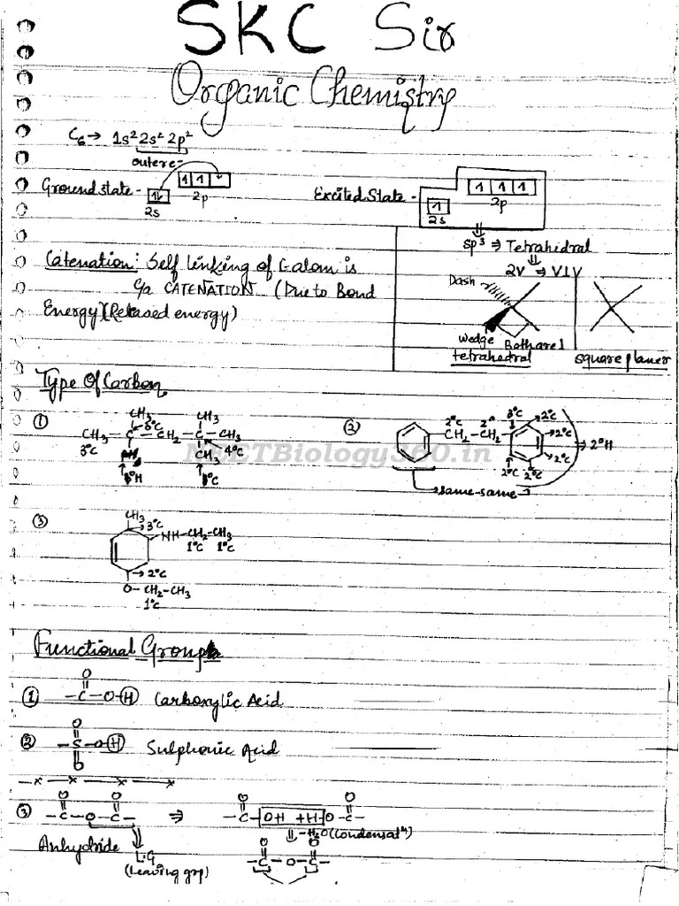 Organic Chemistry by SKC 3g5xud | PDF