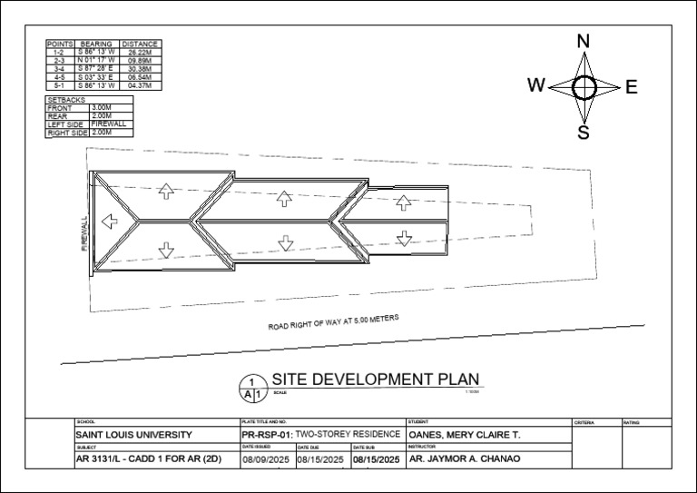 N W E N W E: Site Development Plan | PDF
