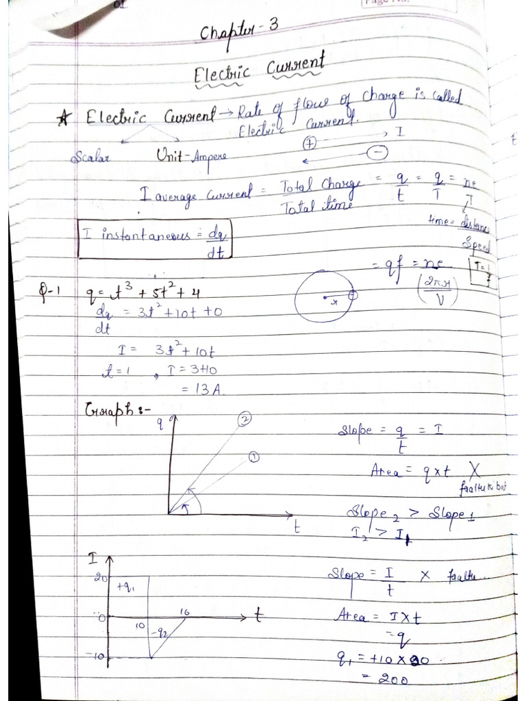 CH 3 Notes Physics Tution | PDF