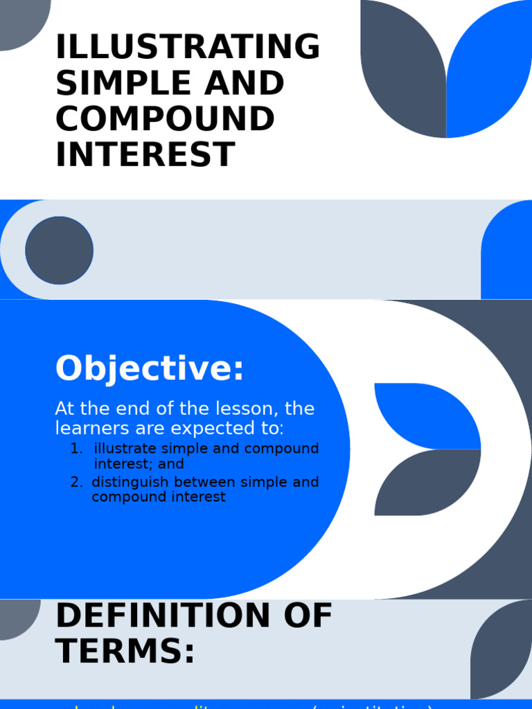 Illustrating Simple and Compound Interest | PDF | Interest | Debt