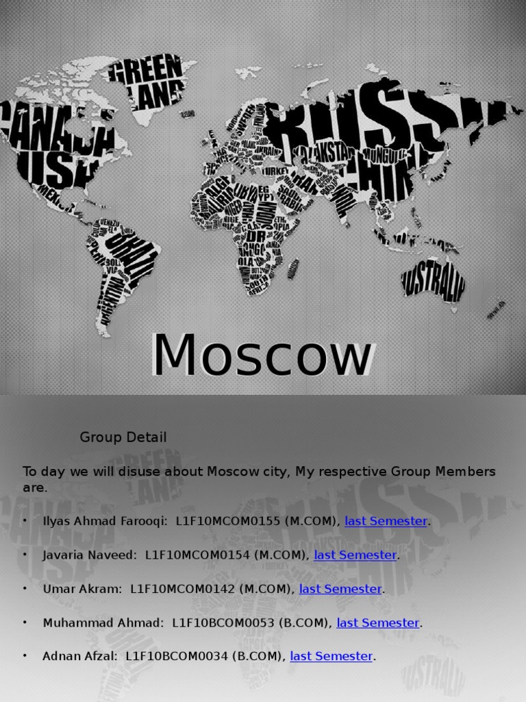 Moscow History Timeline Overview | PDF | Moscow | Soviet Union