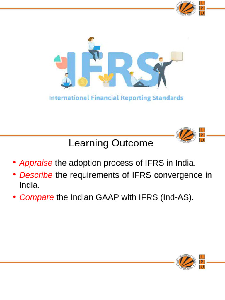 IFRS Adoption and Comparison in India | PDF | International Financial ...