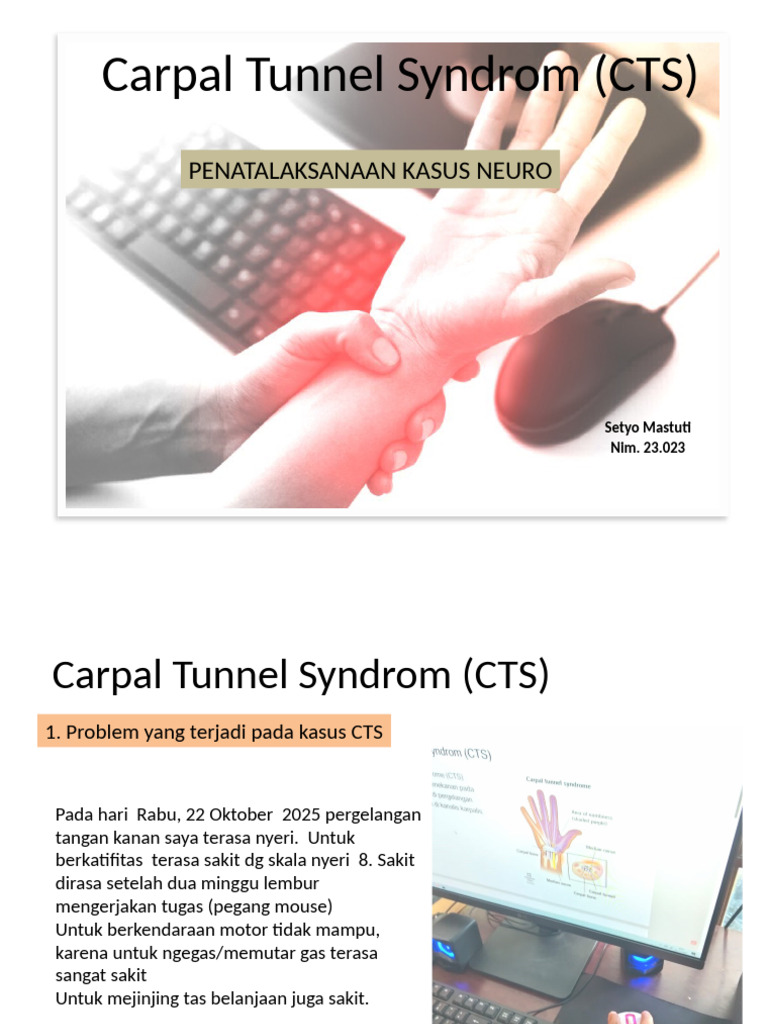 Penatalaksanaan CTS | PDF