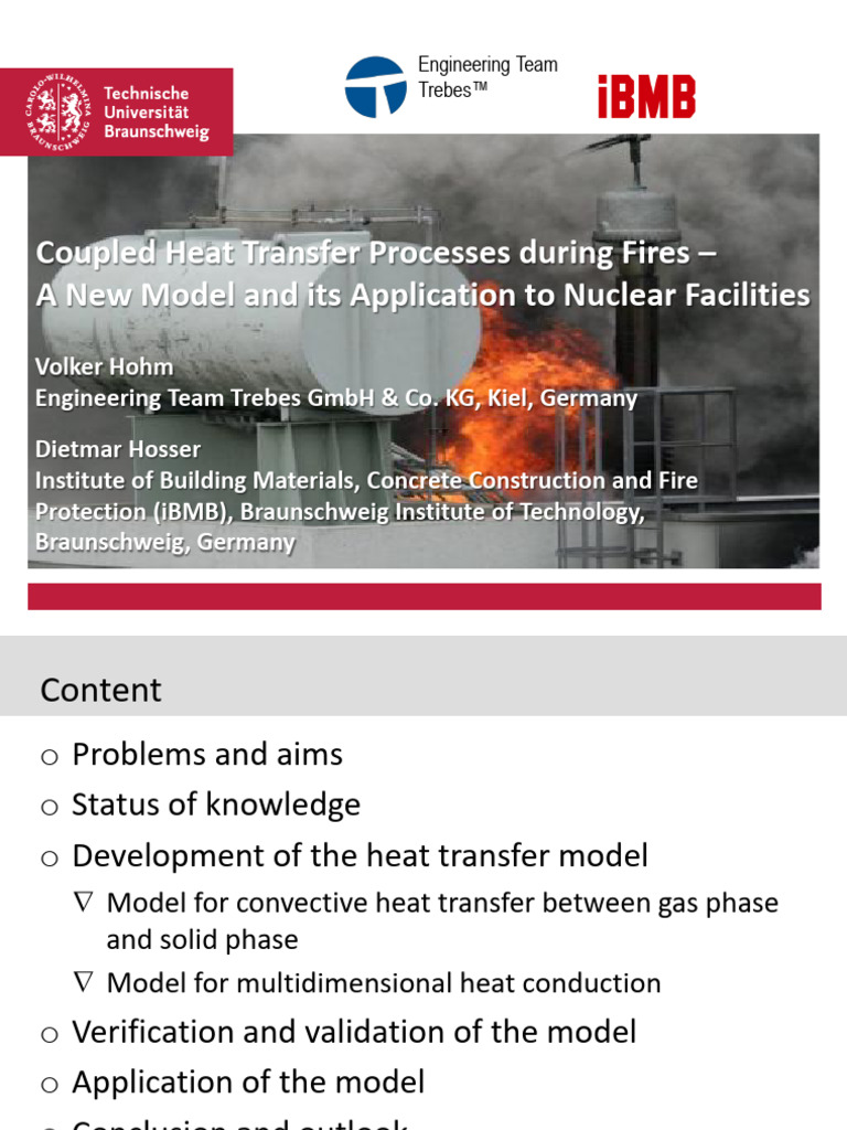 2011 d2 06 Hohm Presentation | PDF | Heat Transfer | Heat