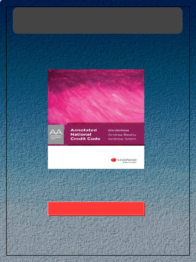 Credit Code 5th Edition Andrea Patricia Beatty | PDF