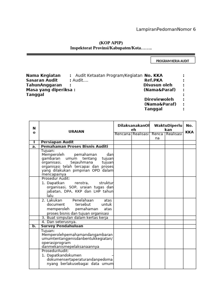 Contoh PKA | PDF