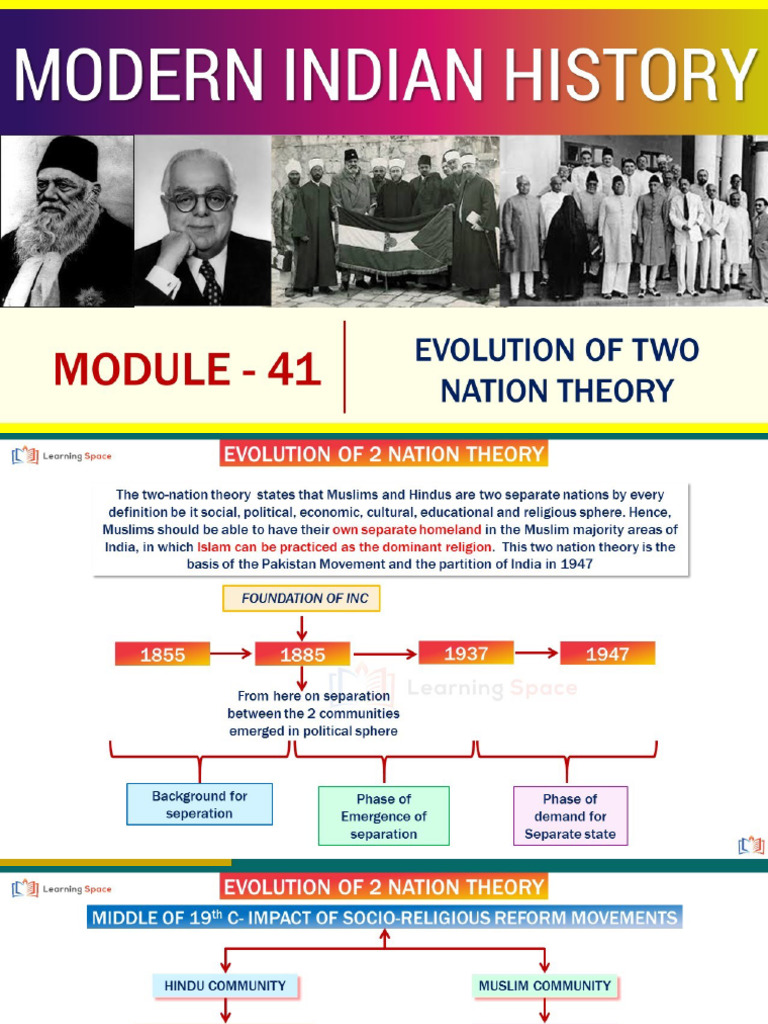 Modern Indian History - Module 41 | PDF