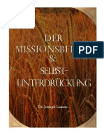 Der Missionsbefehl & Selbst-Unterdrückung