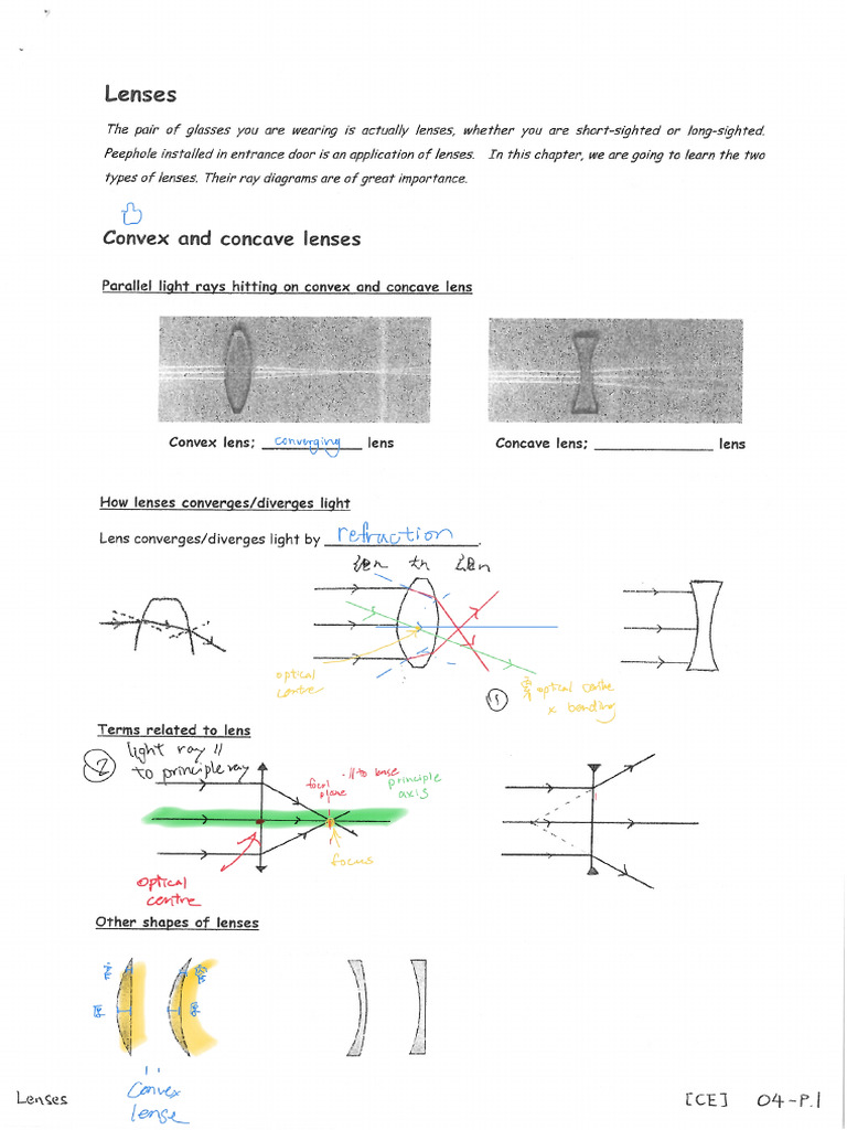 3.3 Lenses | PDF