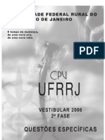 UFRRJ 2006 2 Fase