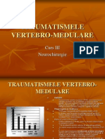 TRAUMATISMELE VERTEBRO-MEDULARE