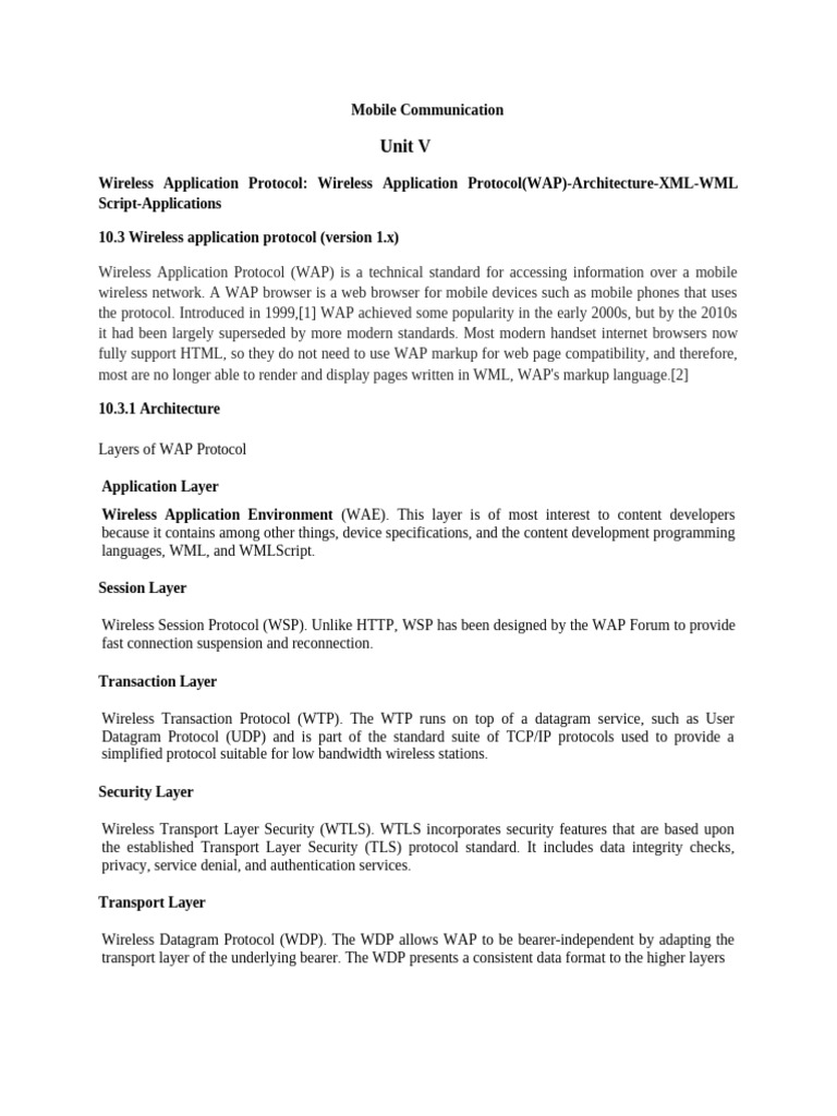 Unit 5 | PDF | Transport Layer Security | Communications Protocols